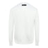 Philipp Plein Sport Orange Bold Logo White Jumper